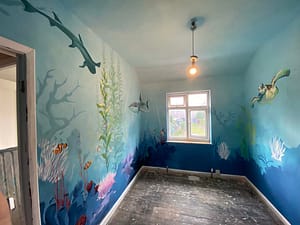 Undersea mural